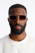 Stay Focused Colored Lens Sunglasses - Blush image 1