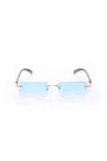 Hadid Sunglasses - Black/Blue image 1