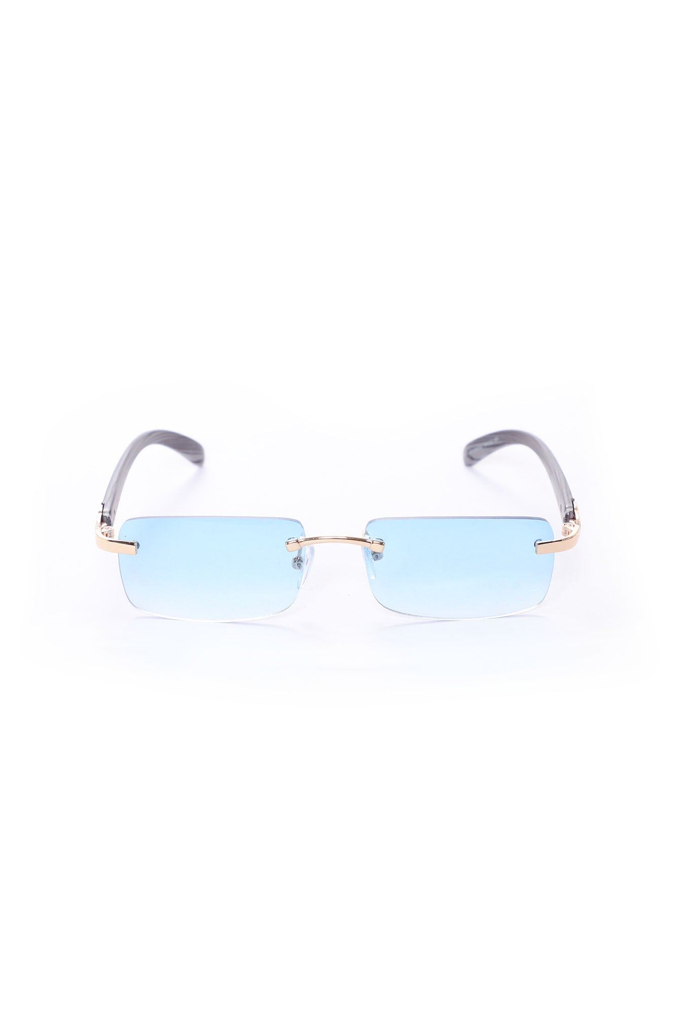 Hadid Sunglasses - Black/Blue image 1