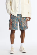 Baggy Nomadic Tapestry Cargo Short - Multi Color image 1