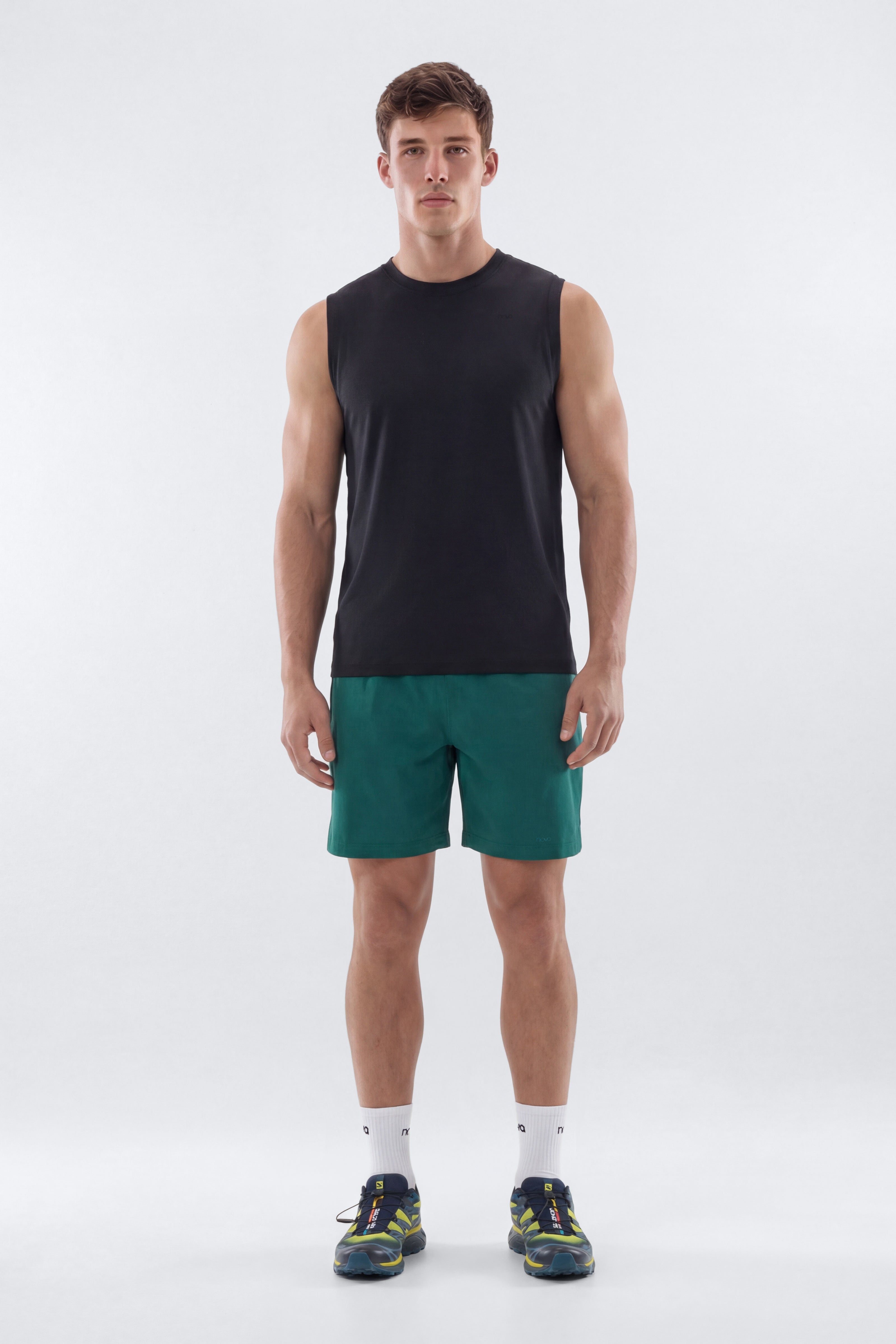 ActiveNylon™ 7″ Pocket Shorts - Hunter Green image 1