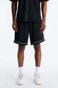 Relaxed Noir Shorts - Black image 1