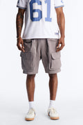 Oversized Maxed Out Utility Pocket Short - Grey image 1