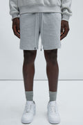 Tyson Sweatshort - Heather Grey image 1