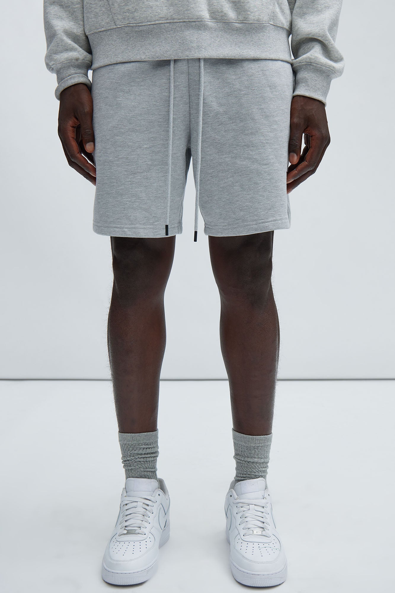 Tyson Sweatshort - Heather Grey image 1