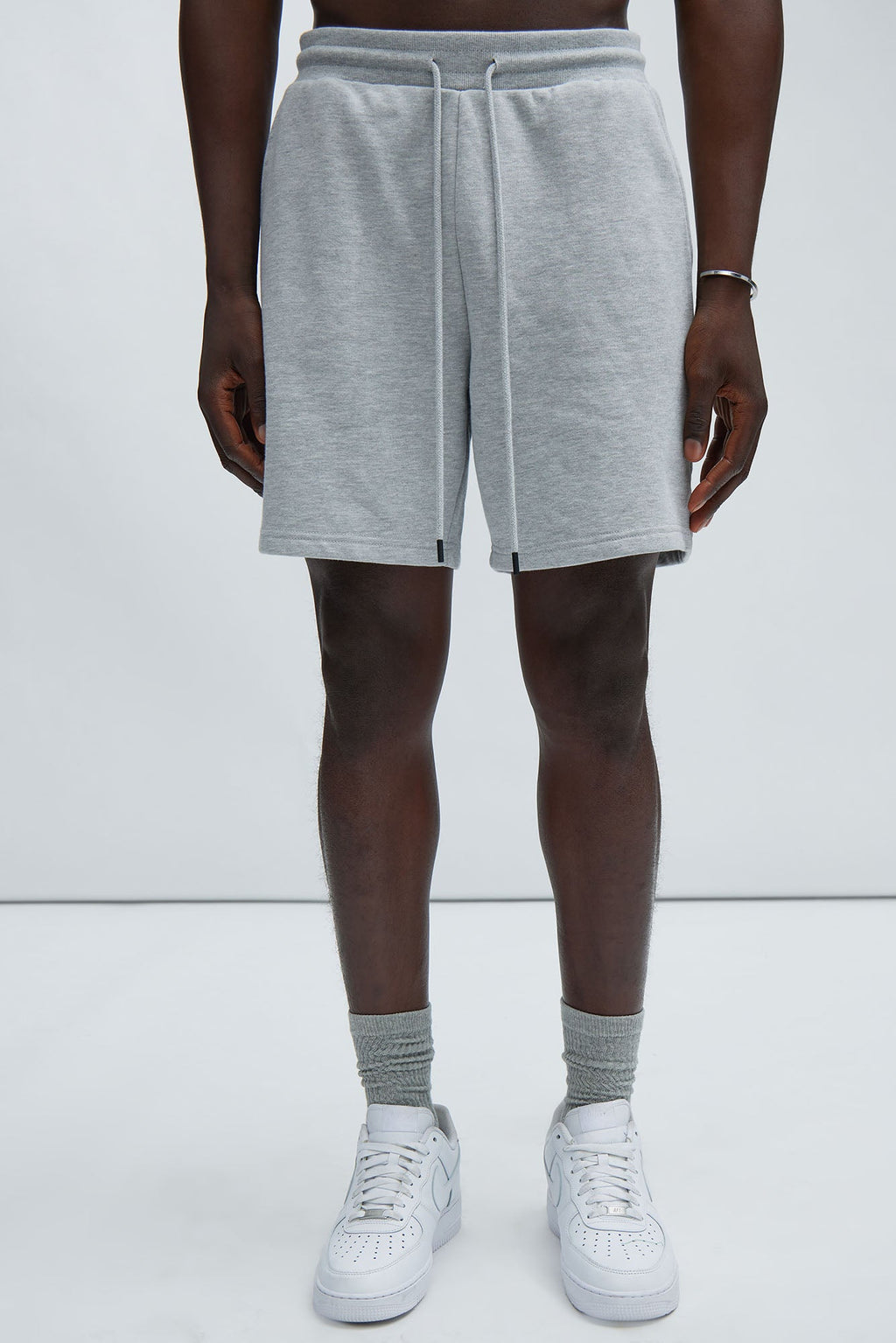 Tyson Sweatshort - Heather Grey image 2