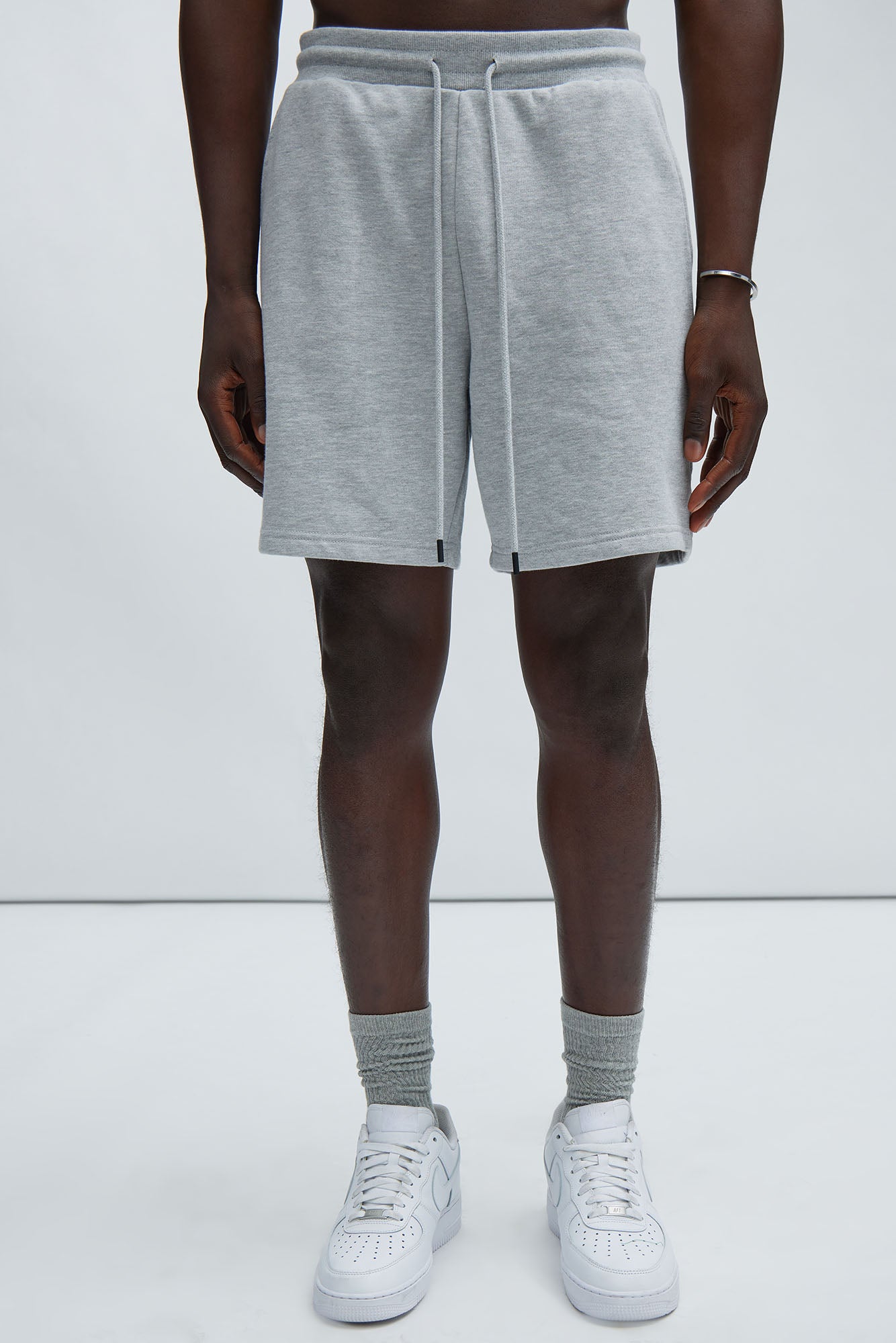 Tyson Sweatshort - Heather Grey image 2