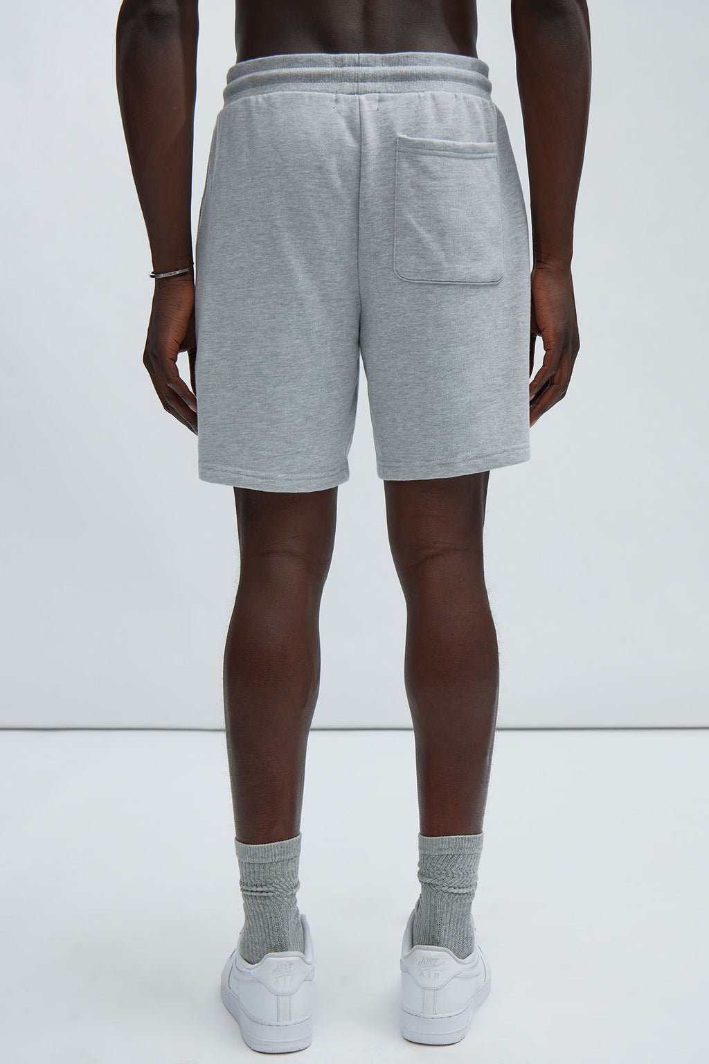 Tyson Sweatshort - Heather Grey image 4