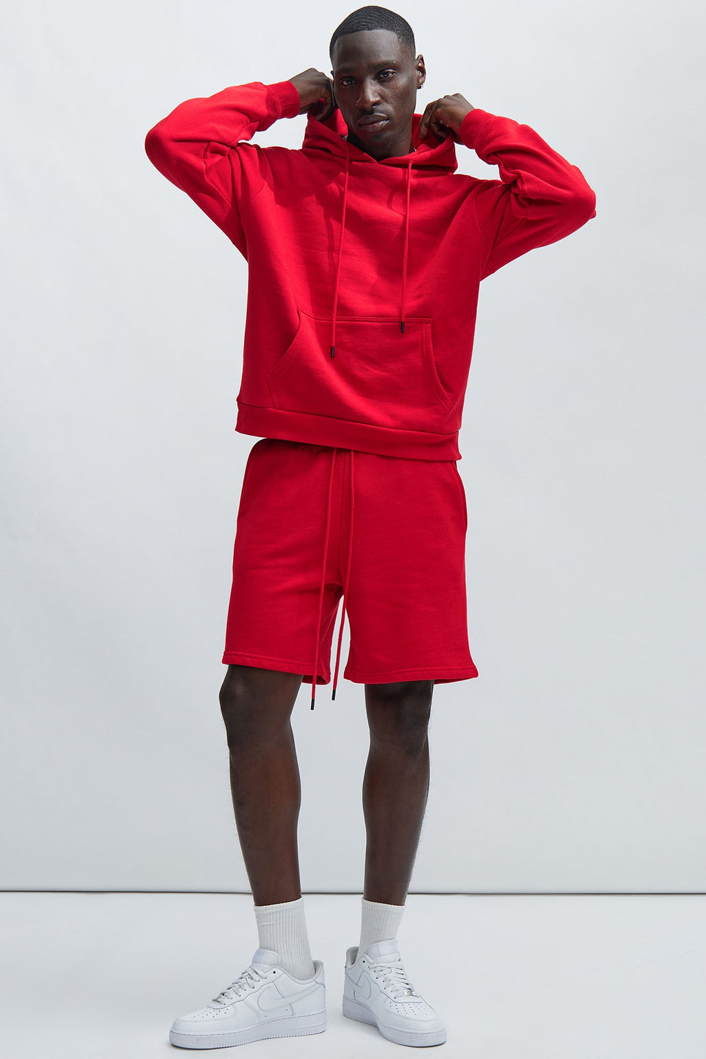 Tyson Sweatshort - Red image 2