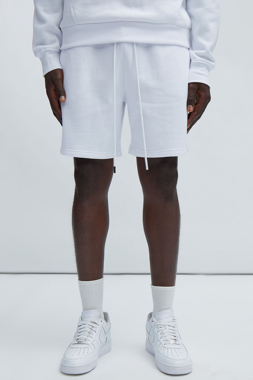 Tyson Sweatshort - White image 1