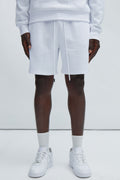 Tyson Sweatshort - White image 1