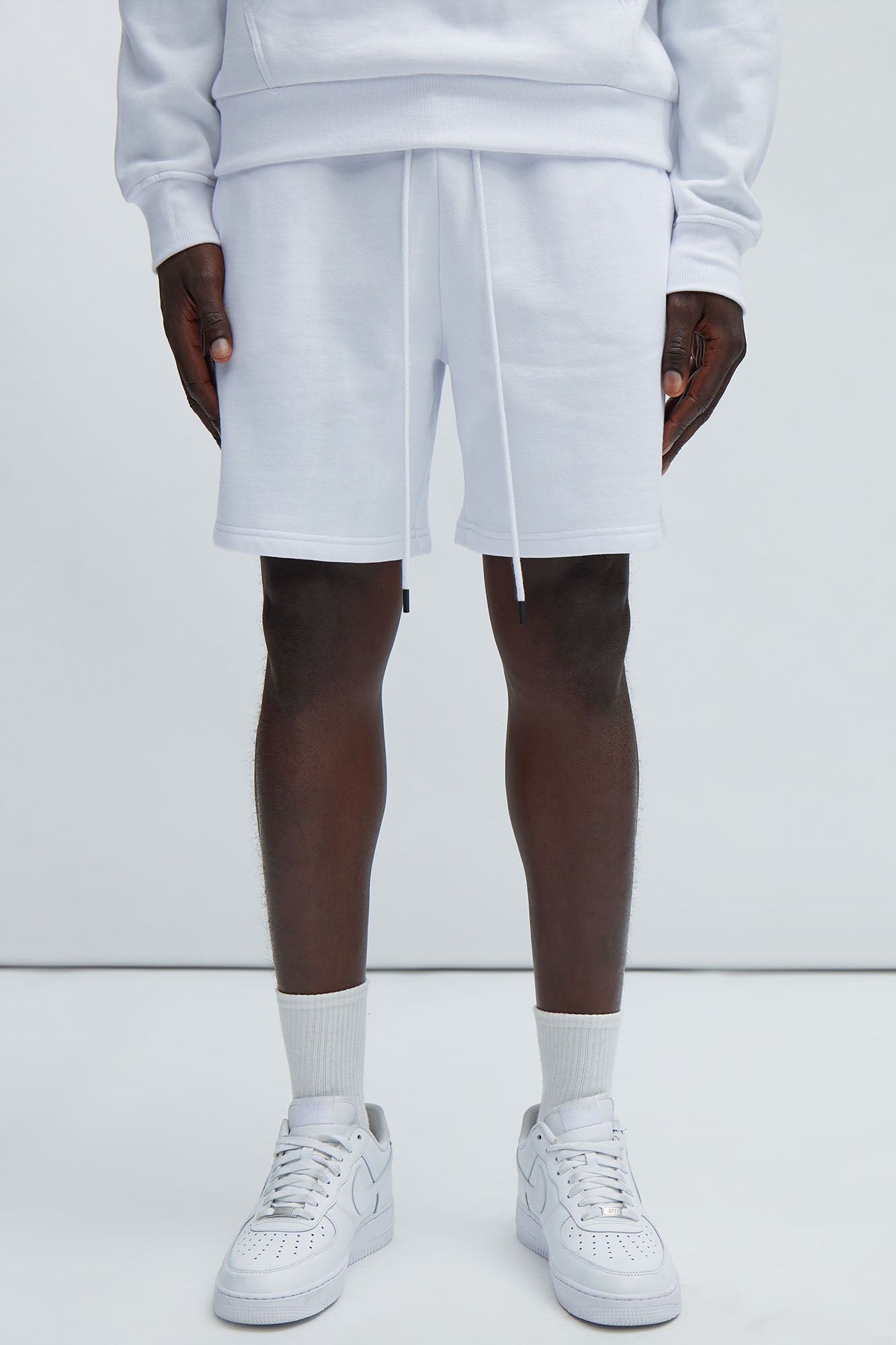 Tyson Sweatshort - White image 1