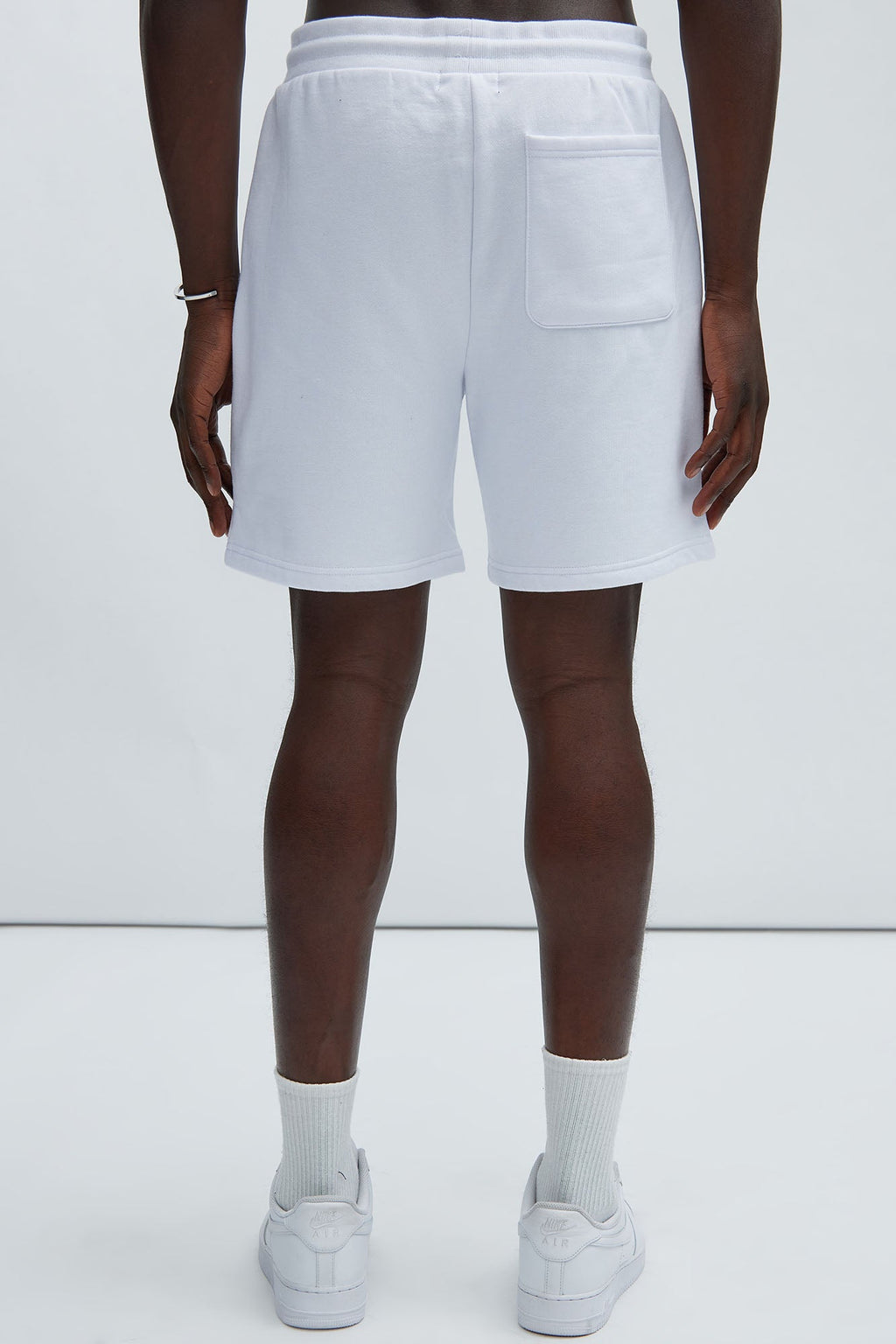 Tyson Sweatshort - White image 4