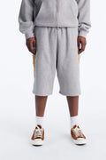 Baggy Rogue Sequin Applique Sweatshort - Grey image 1