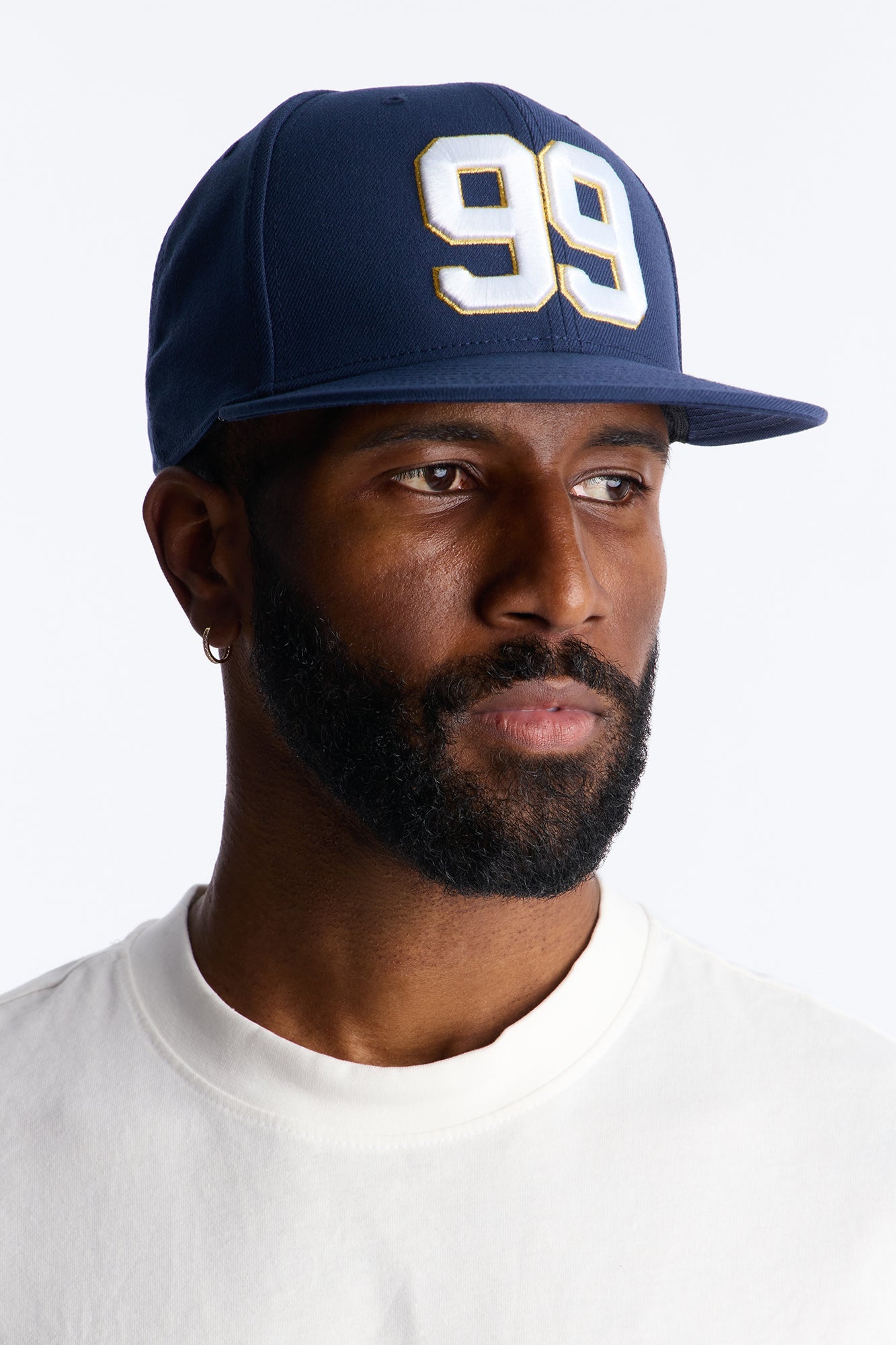 Number 99 Judge Baseball Hat - Navy image 1