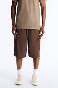 Baggy Manchester Colorblock Short - Brown image 1