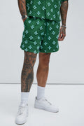Starlet Warmup Shorts - Green image 1