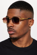 Keep An Eye Sunglasses - Brown image 1