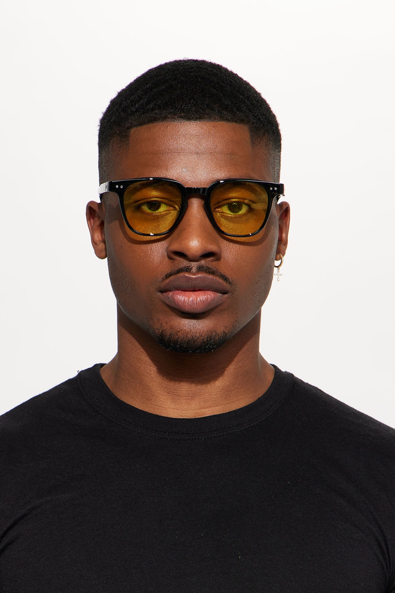 Clear The Air Sunglasses - Black/Yellow image 1