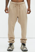 Tyson Heavyweight Sweat Jogger - Taupe image 1