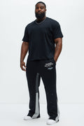Tyson Maison Des Saints Skinny Flare Sweatpants - Black image 1