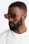High End Wayfarer Sunglasses - Gold image 1
