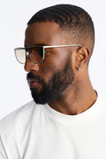 High End Wayfarer Sunglasses - Silver image 1