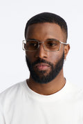 Eclipse Square Sunglasses - Silver image 1