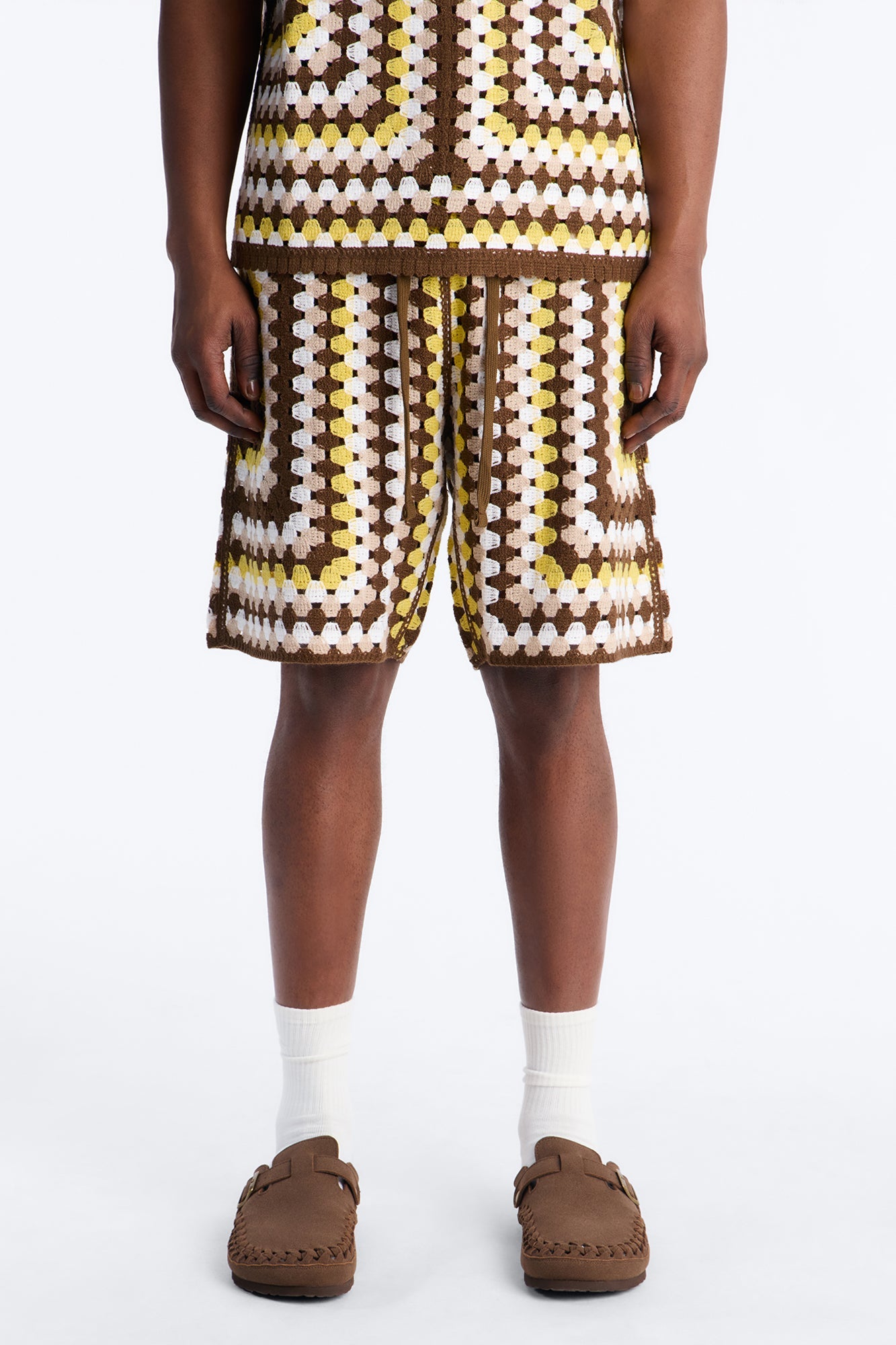 Relaxed Menorca Crochet Short - Multi Color image 1