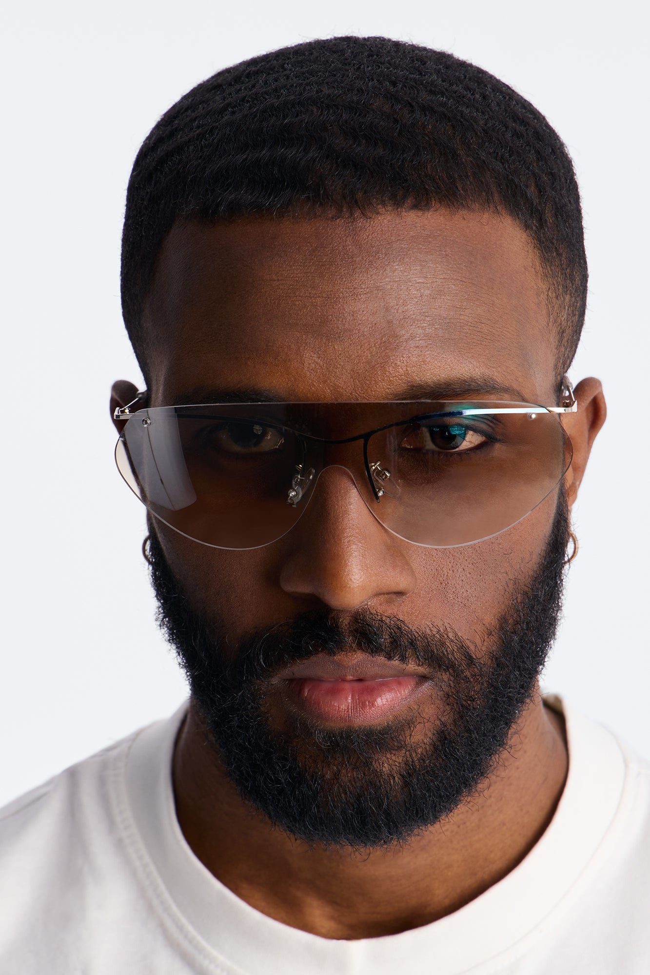 Coastline Vision Shield Sunglasses - Silver image 1