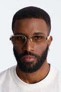 Aurum Pulse Sunglasses - Gold/Clear image 1