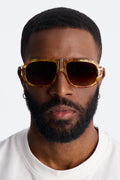 Updated Aviator Sunglasses - Orange image 1