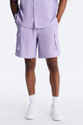 Show Up Relaxed Cargo Short - Lavender image 1