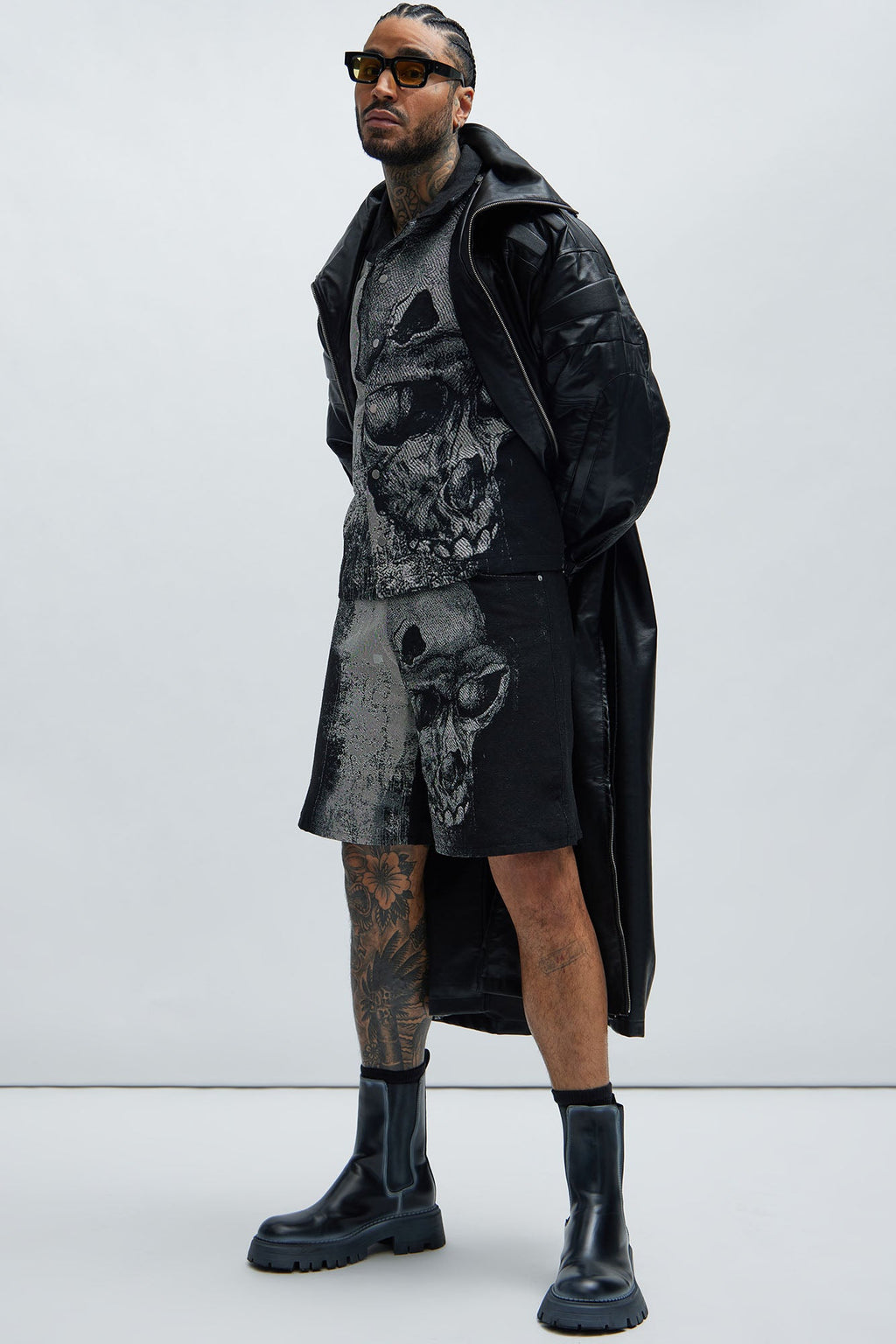 Azrael Tapestry Shorts - Black/combo image 2