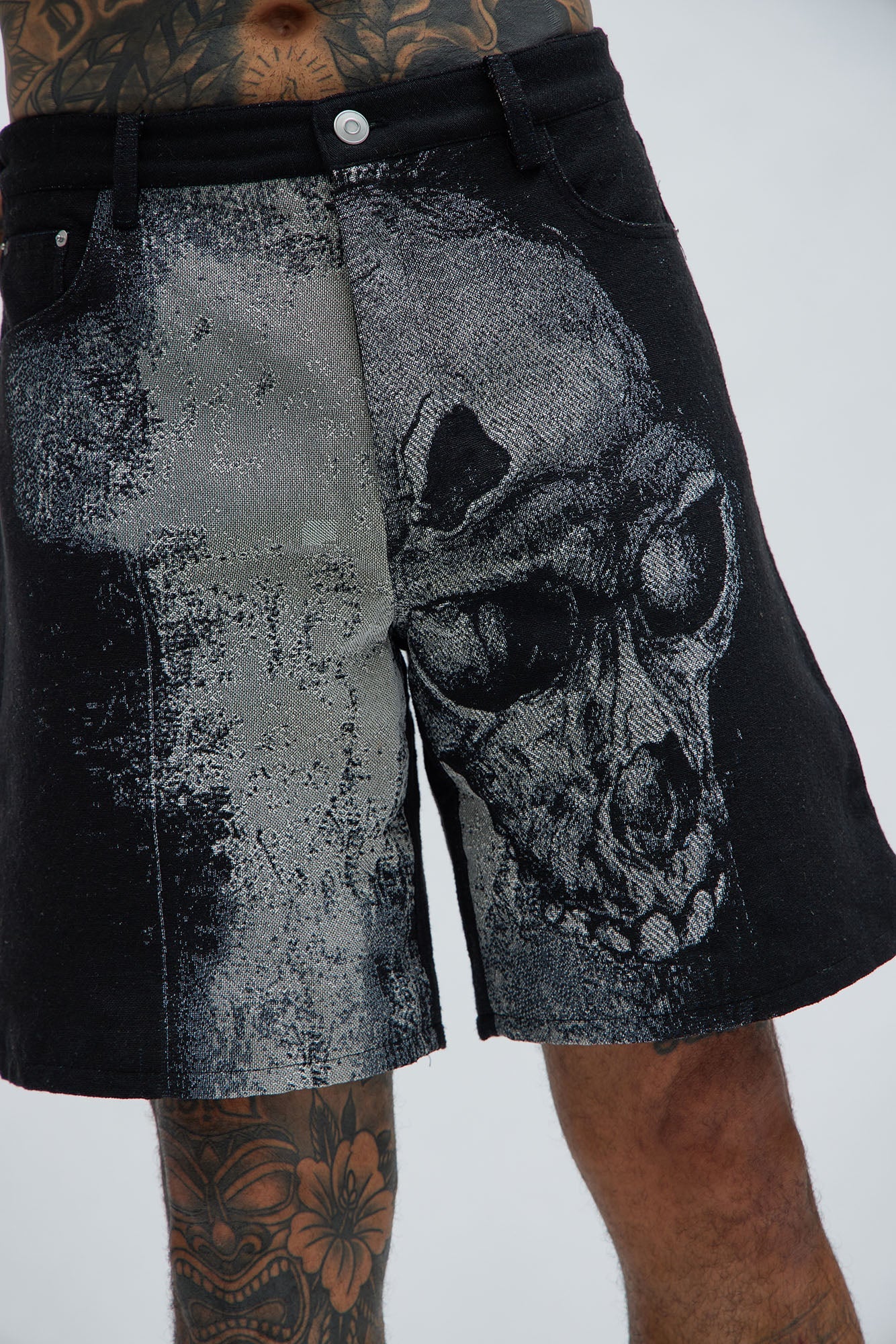 Azrael Tapestry Shorts - Black/combo image 4