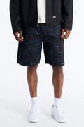 Relaxed Faded Moments Distressed Short - Bleach Blue Wash image 1