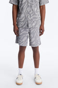 Relaxed Midnight Wave Short - Grey image 1