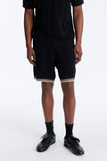 Relaxed Riviera Knit Short - Black image 1