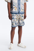 Relaxed Palm Vista Short - Blue image 1