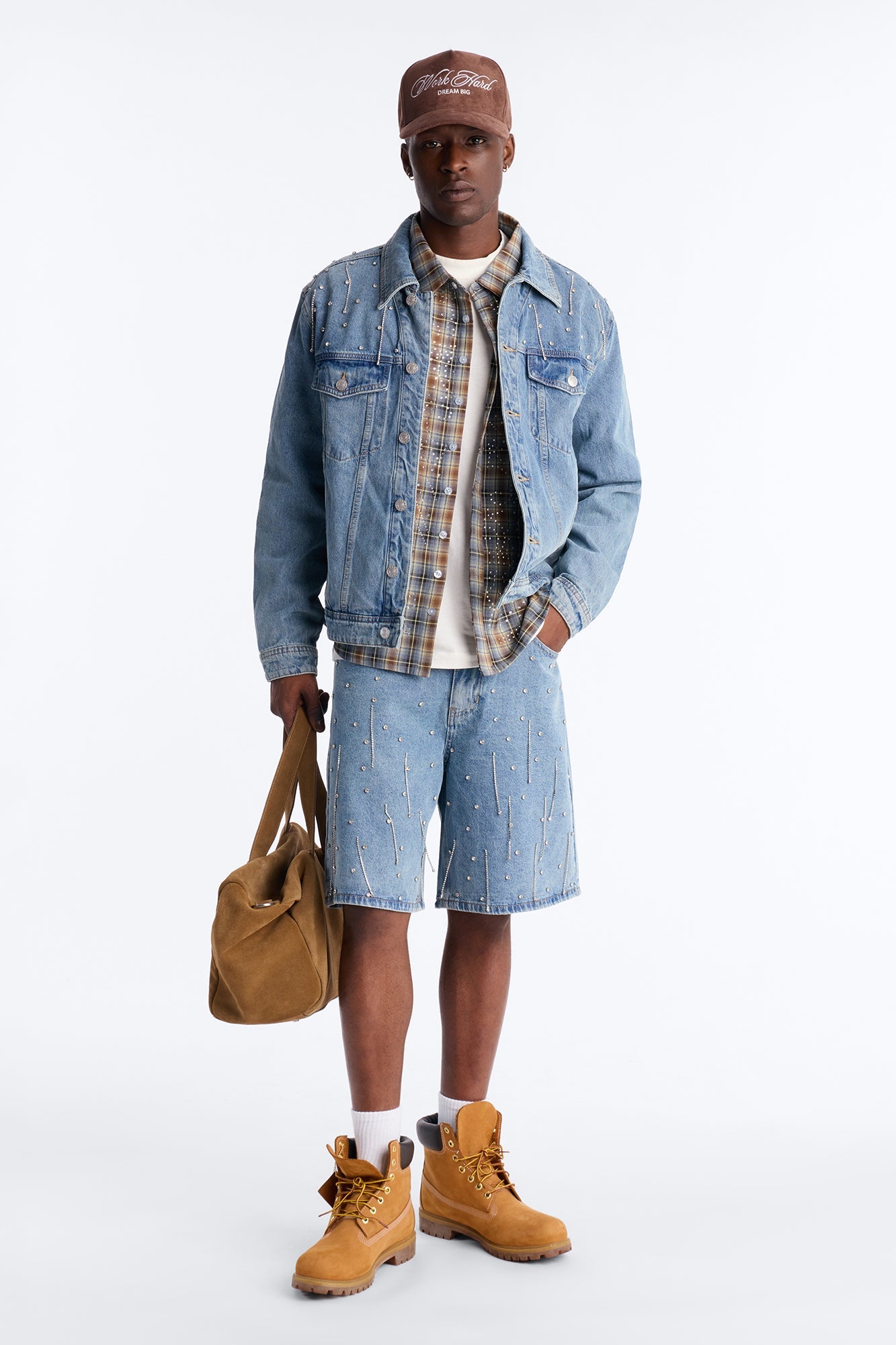 Relaxed Street Ice Denim Short - Light Wash image 2
