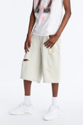 Baggy Arctic Denim Short - Light Wash image 1