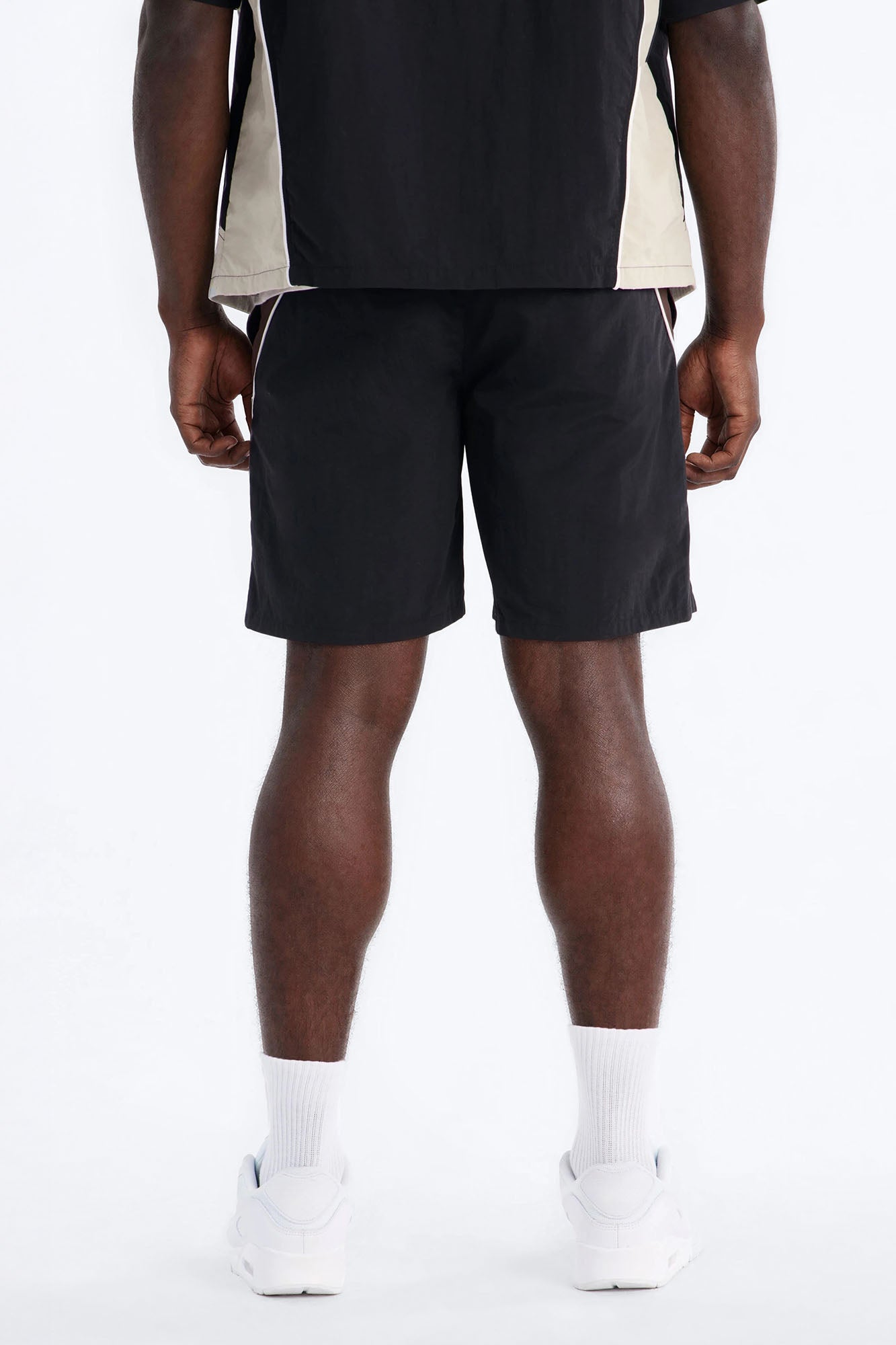 Relaxed Osaka Block Short - Black/Brown image 3