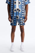 Toscana Geo Relaxed Short - Blue image 1
