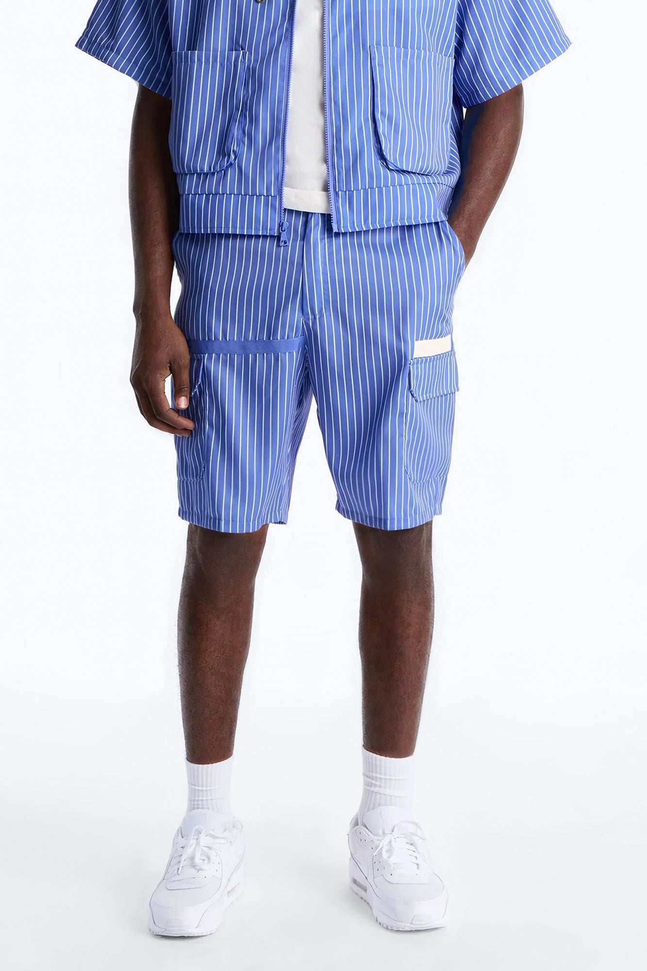 Relaxed Desert Dunes Cargo Short - Blue image 1