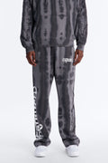Baggy Von Dutch Outlaw Raw Edge Sweatpants - Charcoal image 1