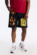 The City That Never Sleeps NYC Sweatshorts - Black image 1