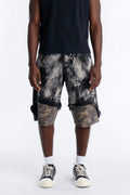 Baggy Safari Riot Denim Short - Black Wash image 1