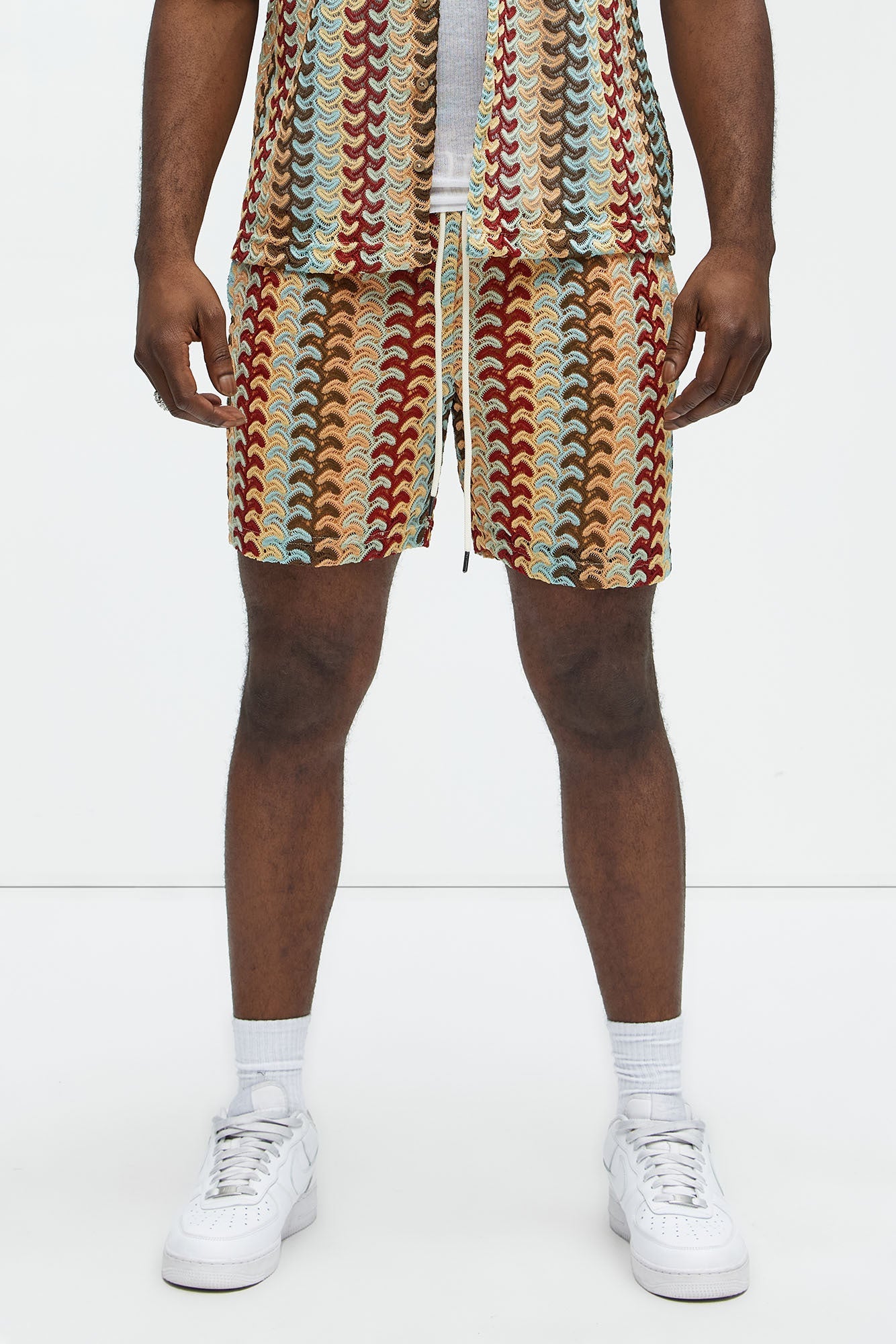 Ramirez Drawstring Shorts - Multi Color image 1
