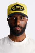 Stay Humble Or Get Humbled Patch Structured Hat - Yellow/combo image 1