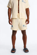 Relaxed Miami Beach Club Short - Butter Yellow image 1